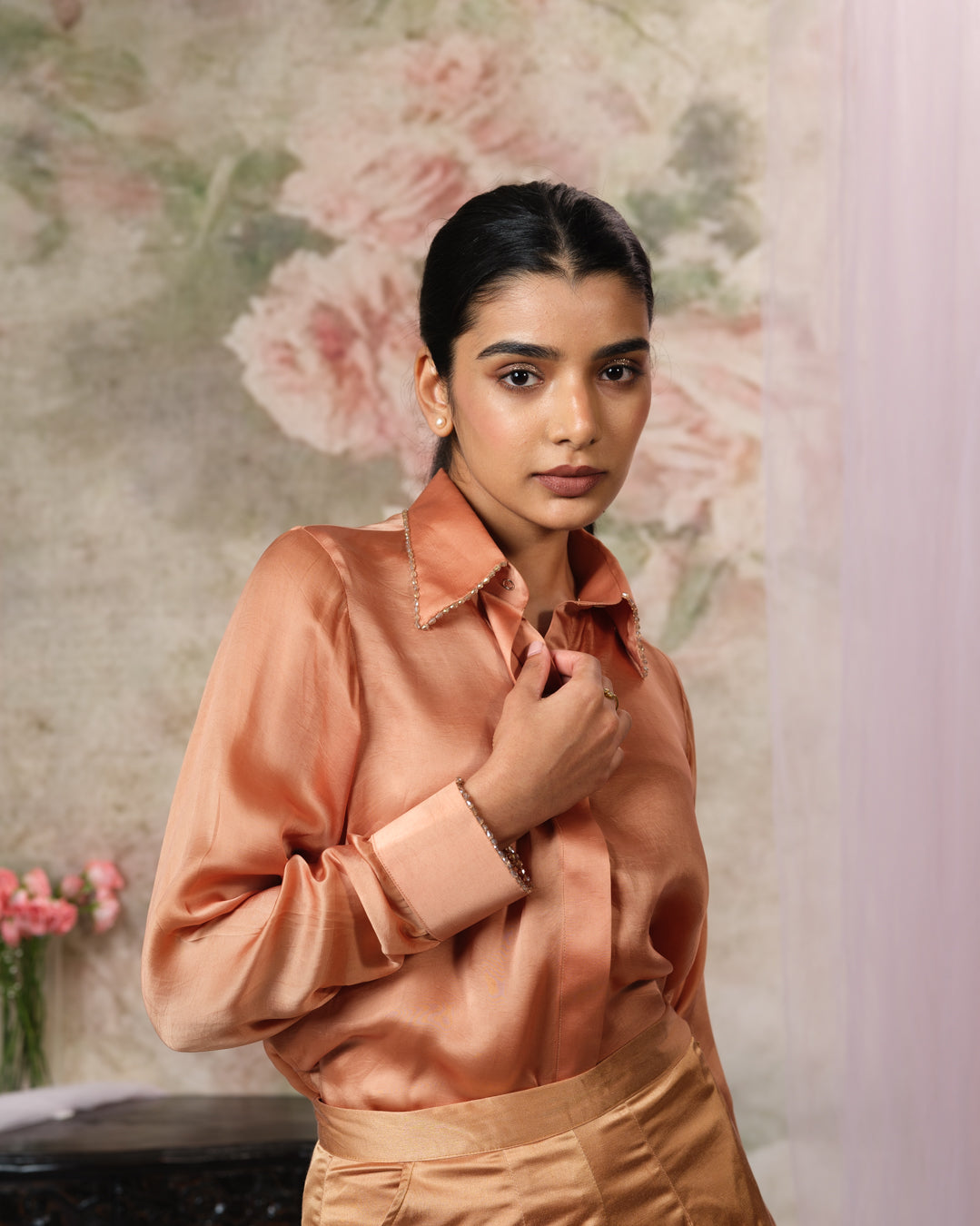 Alba Satin Shirt