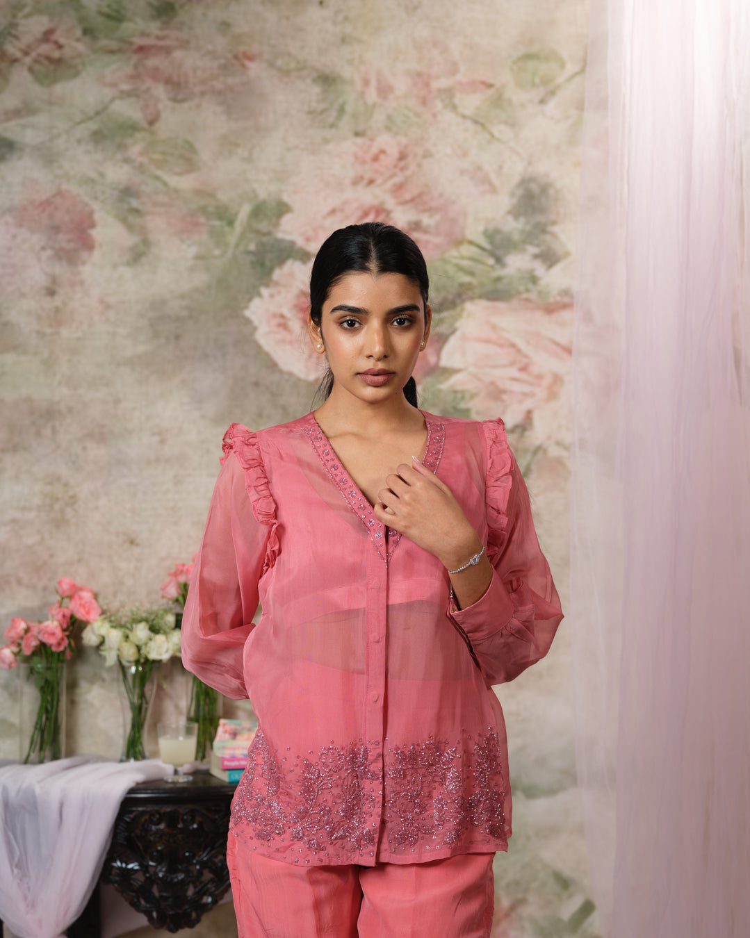 Jasmine Embroidered Top