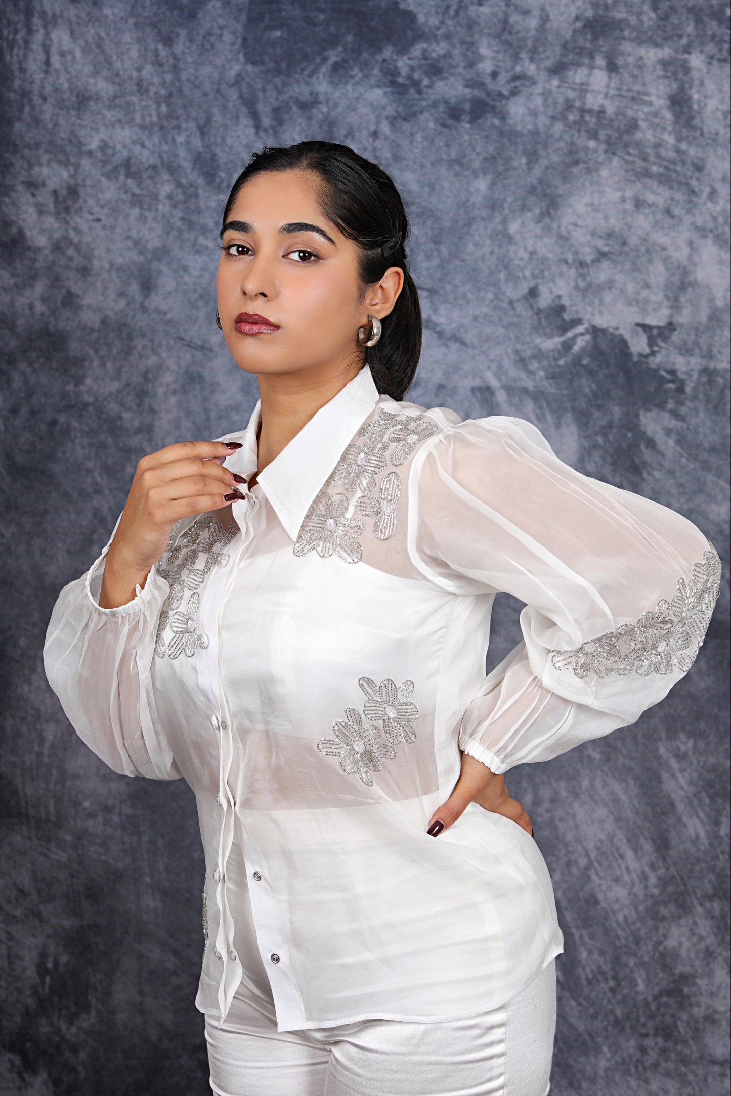Embossed Shirt