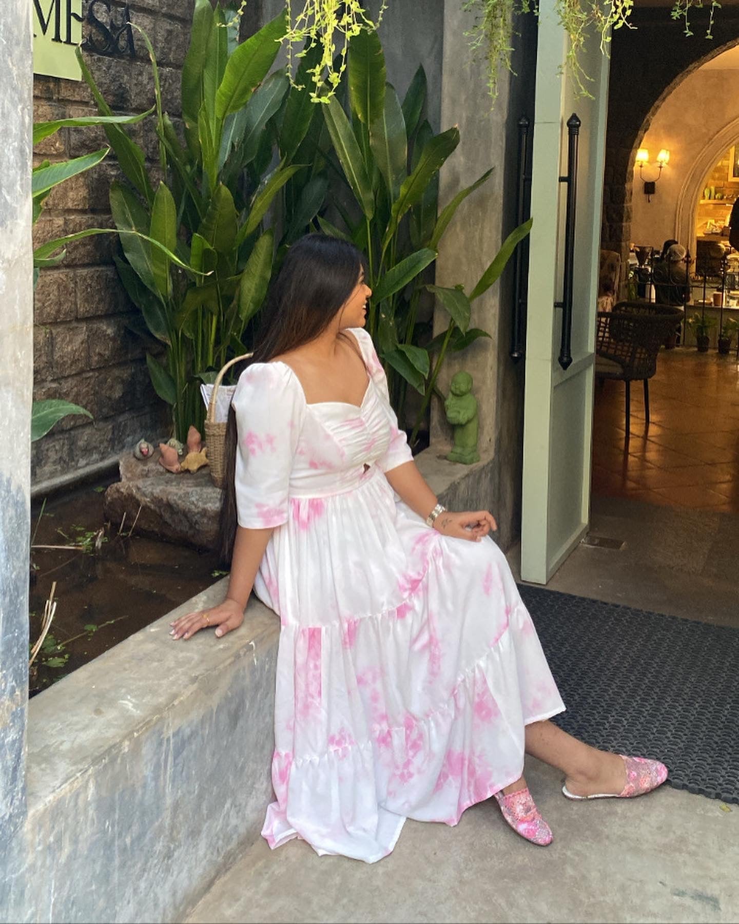 The LA tie and dye dress