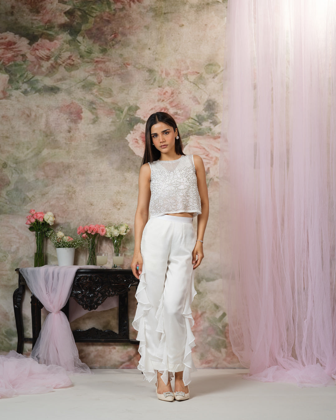Amber Embroidered Top