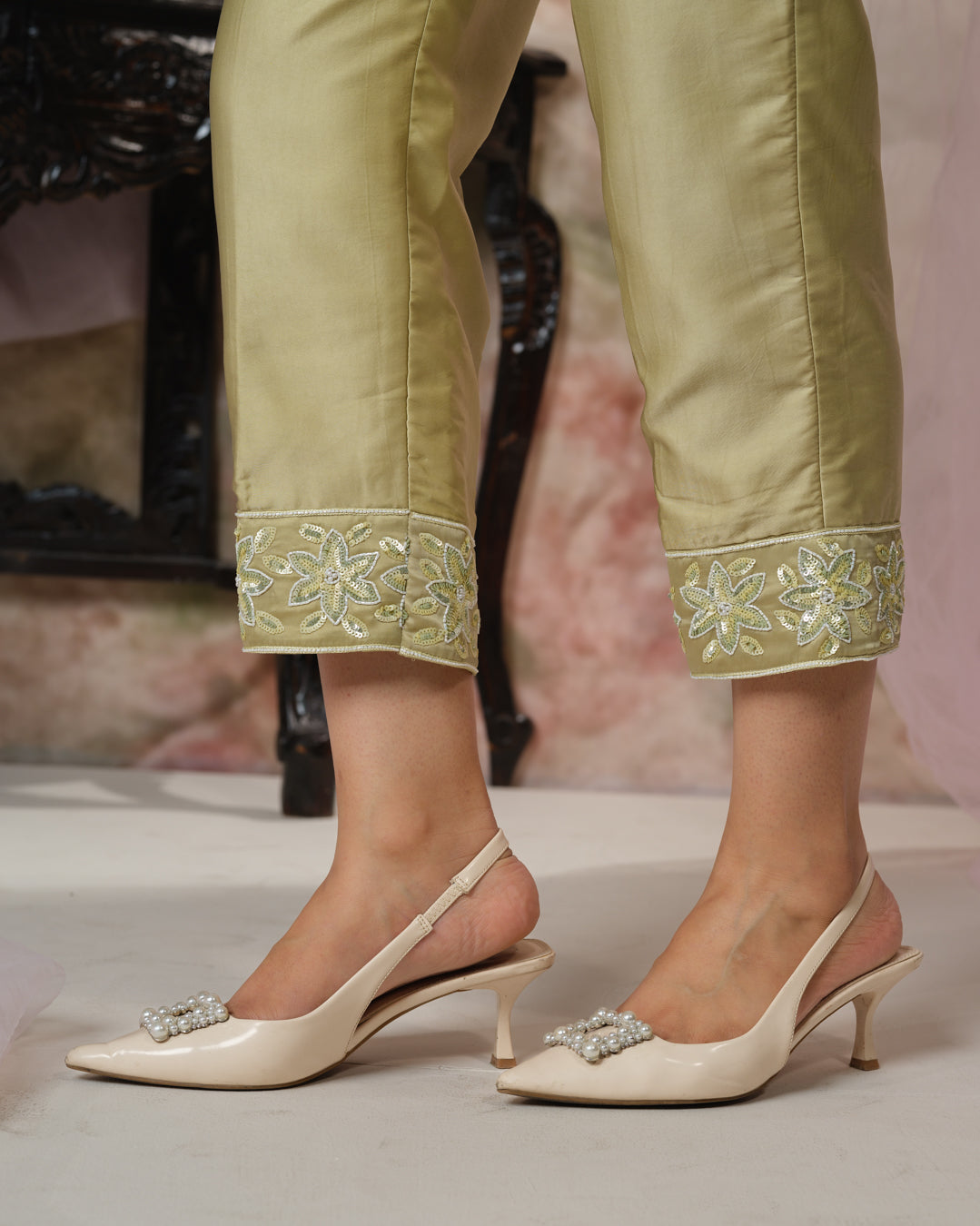 Eva Embroidered Pants