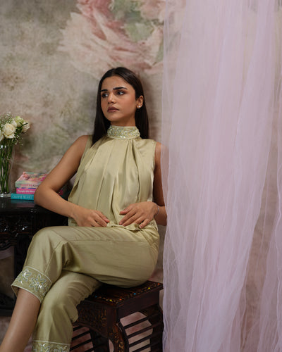 Eva Embroidered Pants