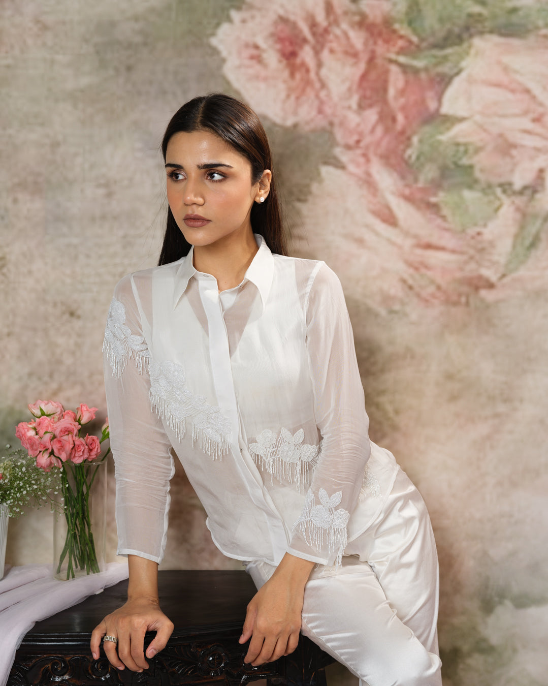 Serene Embroidered Co-Ord Set