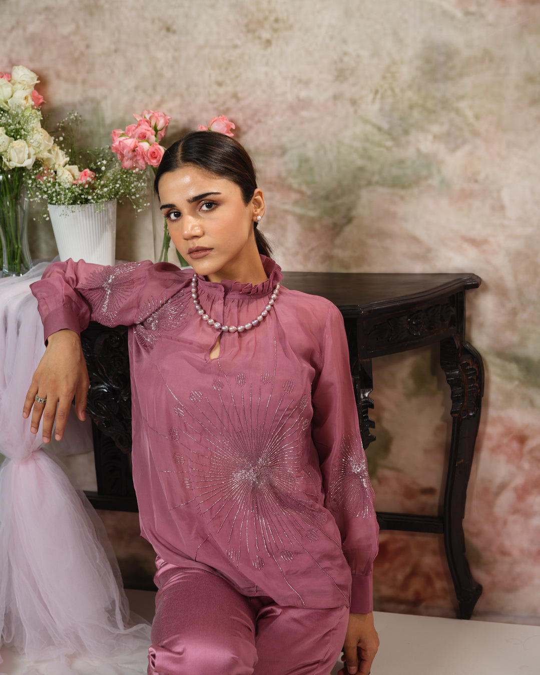 Summer Romance Embroidered Top