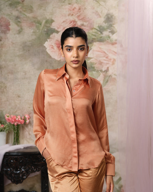 Alba Satin Shirt