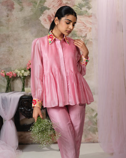 Florid Embroidered Shirt
