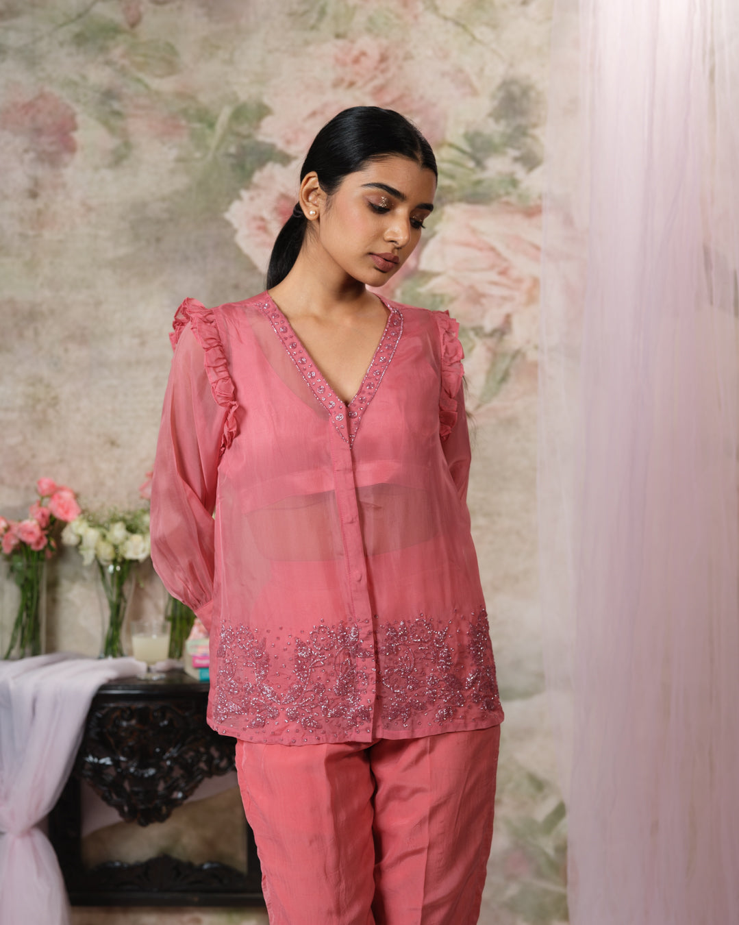 Jasmine Embroidered Top