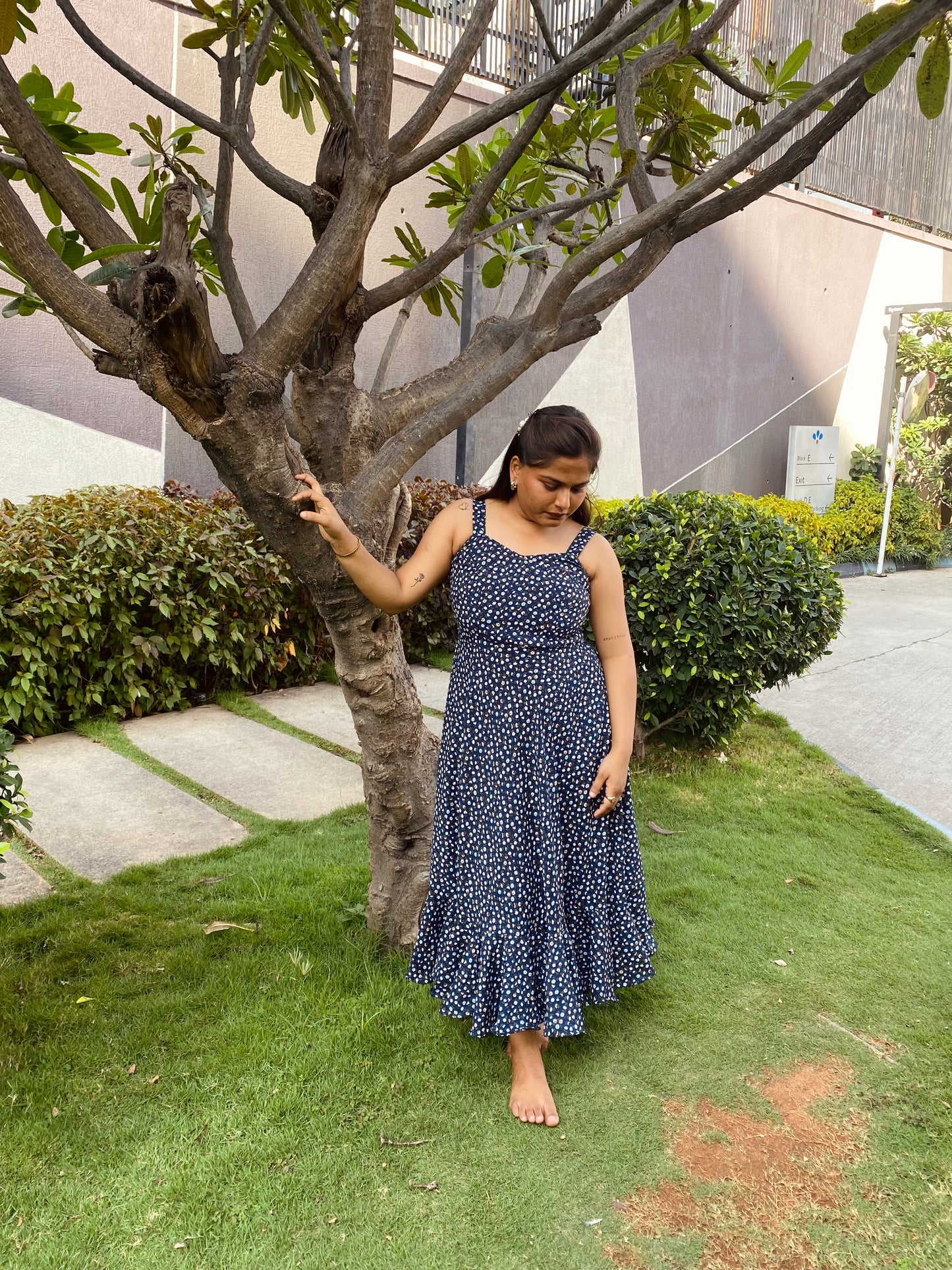 May Flowy Midi Dress