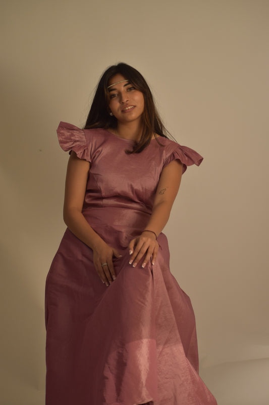 Vintage Pink Gown