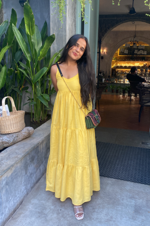 Yellow Maxi Dress